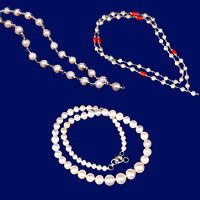 Pearl Necklace Mala